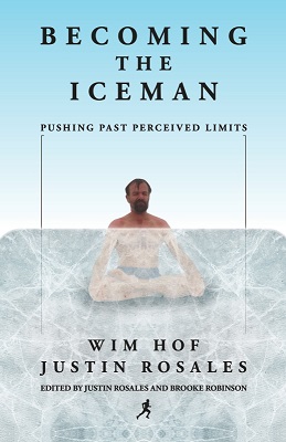 Cover of Wim Hof's book covering the concept of cold water exposure