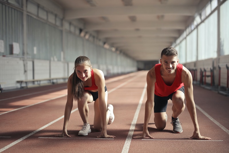 Picture of atheletes who benefit from cold water exposure