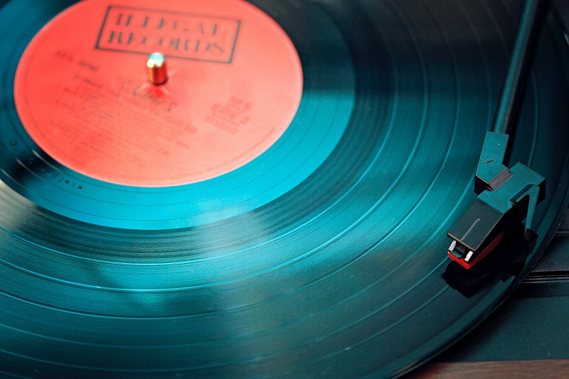 A vinyl record - to illustrate why certain songs make you feel emotional