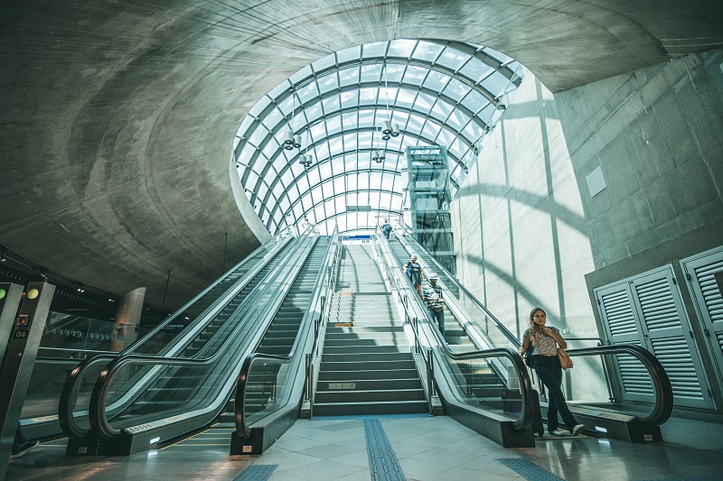 The interior of a building - illustrating smart buildings