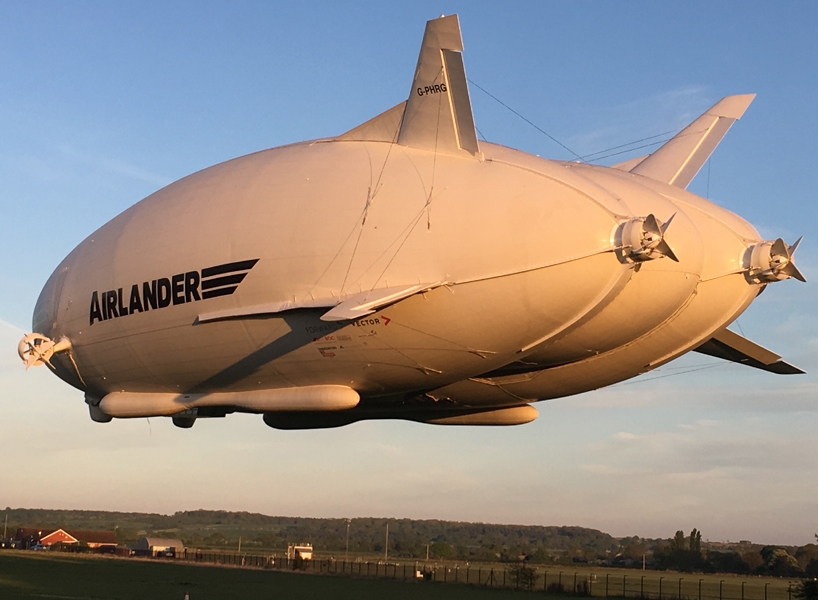 How Are Big Airships Really Making A Comeback Again? - Image of Airlander 10 (Image Credit: Hybrid Air Vehicles)